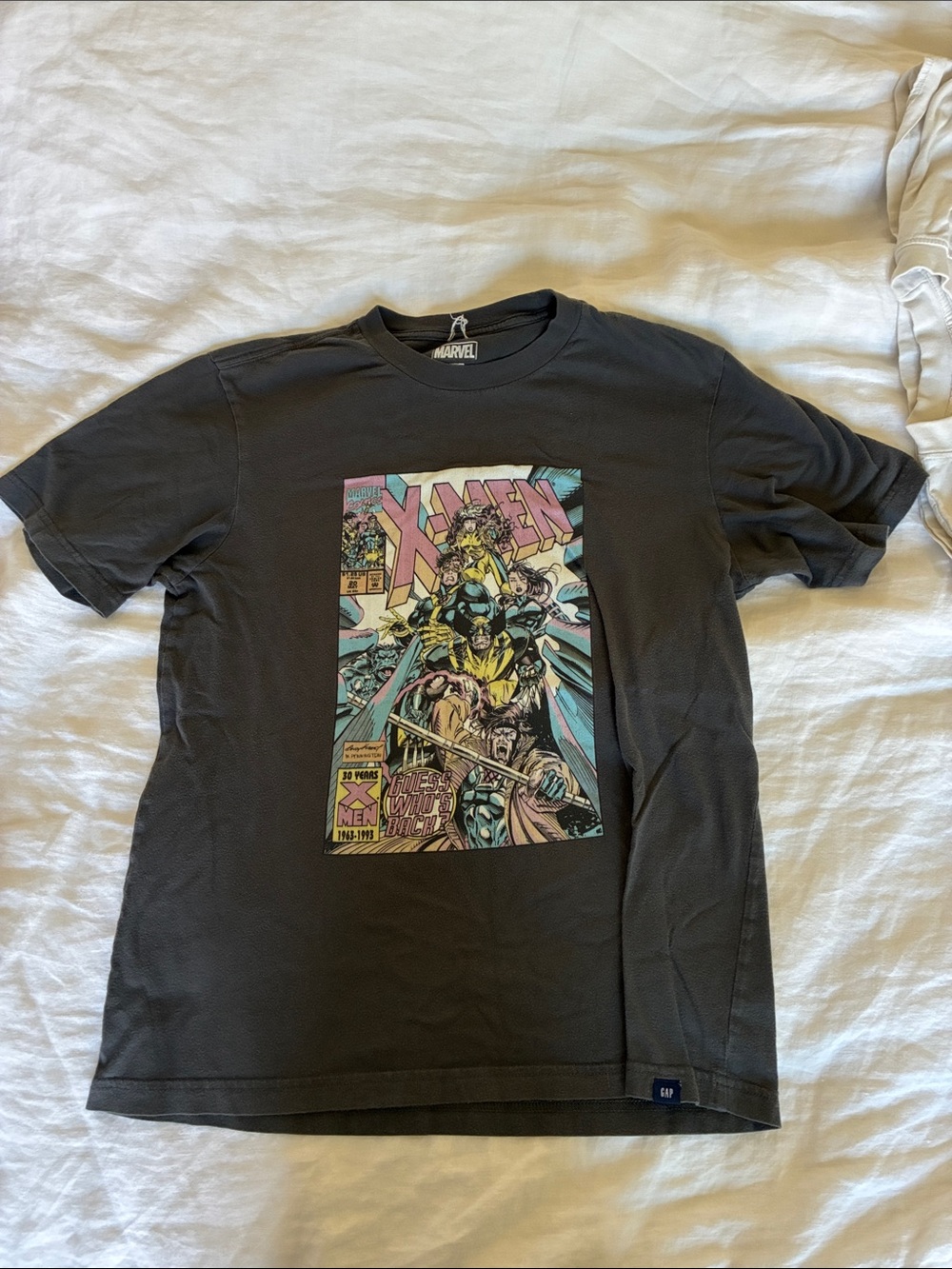 Gap Marvel X-Men Comic Tee - grey with Multicolor Print
